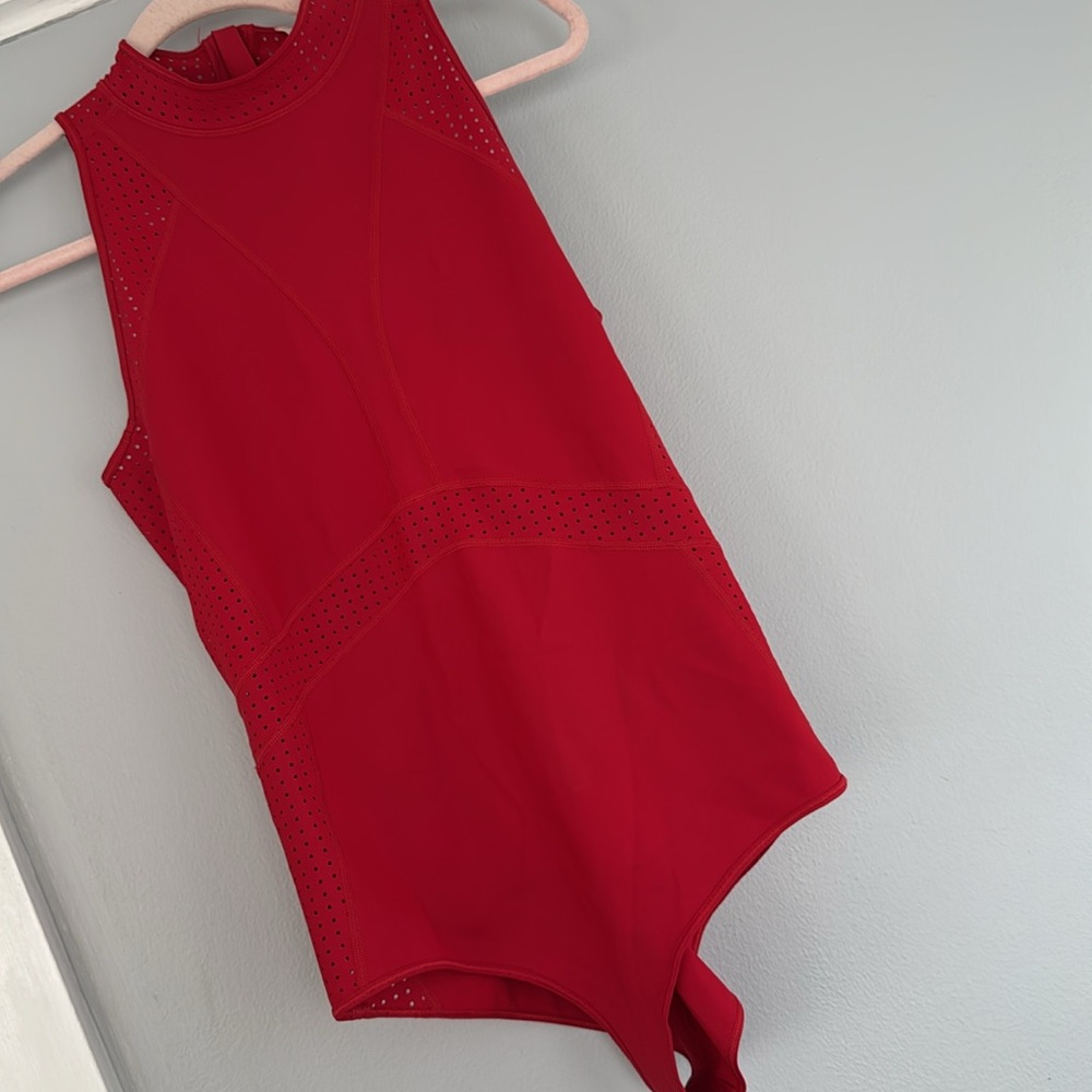 Lululemon Beach Break Paddlesuit size 10 swim suit red - Picture 5 of 12